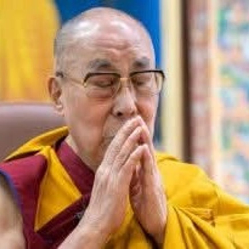 धर्मशाला में दलाई लामा को बच्चे ने सुनाई कविता:धर्मगुरु के आवास पर विशेष भेंट कार्यक्रम का आयोजन, सभी लोगों को किया प्रभावित
