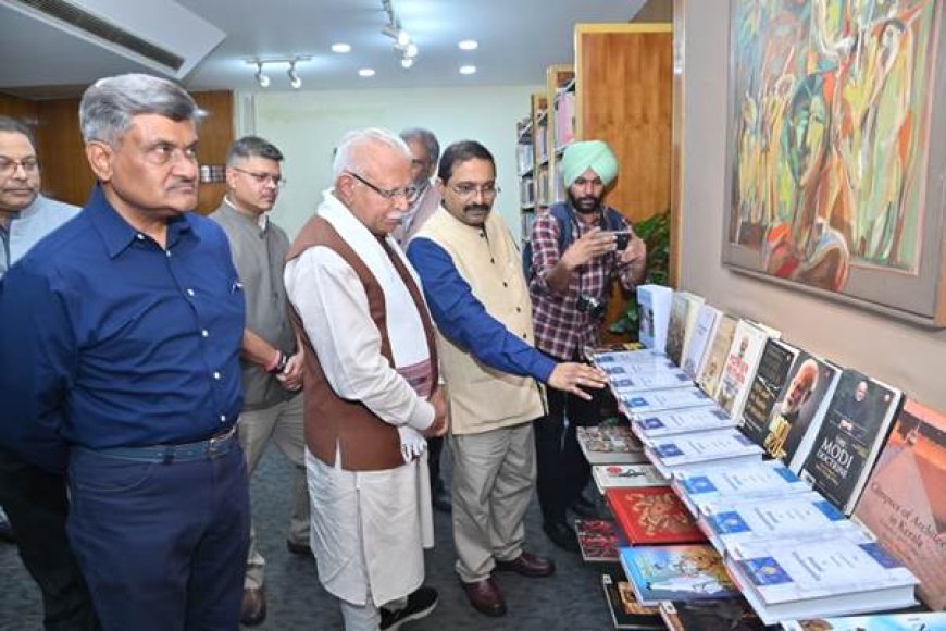 केंद्रीय मंत्री मनोहर लाल ने भारत बोध केंद्र का उद्घाटन किया, भारतीय सांस्कृतिक विरासत को समर्पित