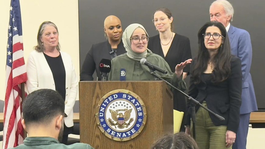 Tufts University student returns to Boston after six weeks in ICE detention