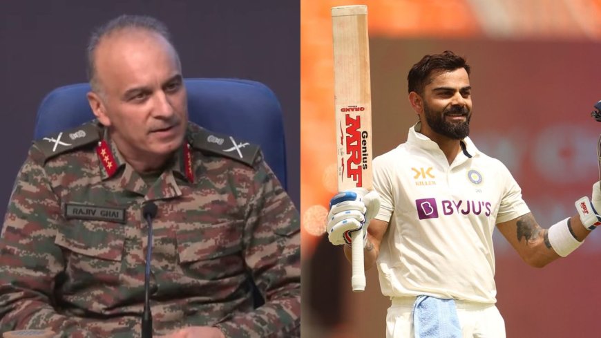 'Virat Kohli is my favourite cricketer' - Lt Gen Rajiv Ghai uses cricket reference to explain Op Sindoor