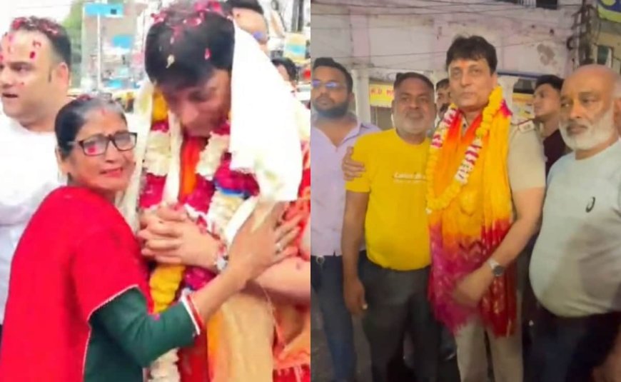 सर जी आप मत जाइये प्लीज... SHO की विदाई पर जब उमड़ा जनसैलाब, ये देख आप भी हो जाएंगे भावुक