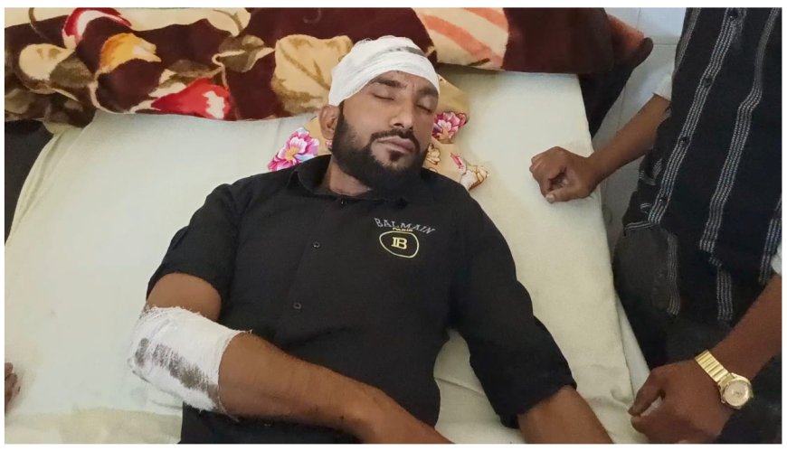 खानपुर में कोल्ड ड्रिंक लेने गए युवक पर धारदार हथियार से हमला, हालत गंभीर
