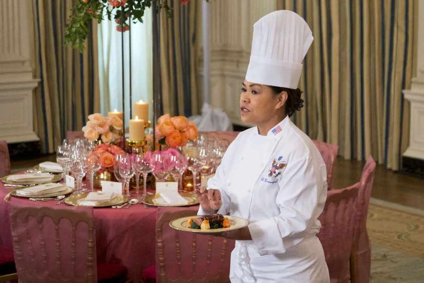 Former White House chef for 5 presidents says first families are 'just regular people' at home