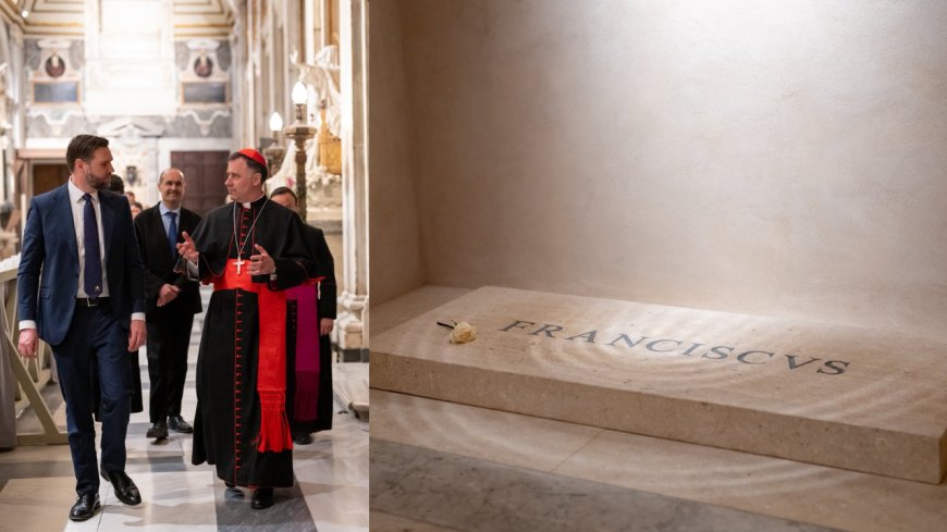 'Good thing you can’t kill him twice': Social media trolls JD Vance after visit to Pope Francis’ grave