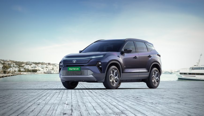 Tata Harrier EV ₹25 लाख में लॉन्च को तैयार पहली भारतीय इलेक्ट्रिक SUV जो देगा ऑल-व्हील ड्राइव का दम