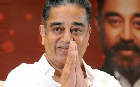 कमल हासन फिल्म 'ठग लाइफ' रिलीज कराने कर्नाटक हाईकोर्ट पहुंचे:राज्य में रिलीज पर रोक है, एक्टर ने कहा था- कन्नड़ भाषा तमिल से जन्मी