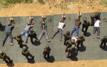 जम्मू कश्मीर के सीमावर्ती गांवों में रक्षा गार्ड्स को विशेष प्रशिक्षण