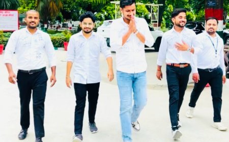 अमर सिंह महाविद्यालय में छात्र नेता पुलकित शर्मा का वर्ष- 2019 से 2025 तक का सफ़र हुआ समाप्त।