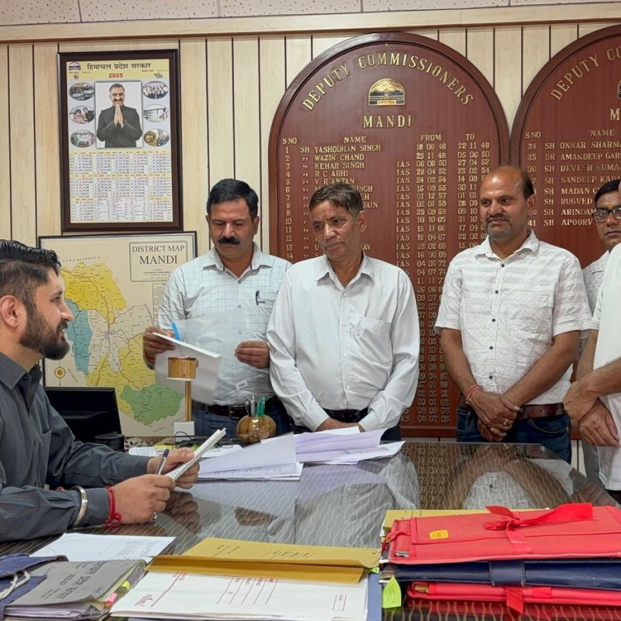 मंडी में एसपीयू कैंपस बंद करने का विरोध:सुंदरनगर व्यापार मंडल ने सीएम को भेजा ज्ञापन, वैकल्पिक व्यवस्था की मांग
