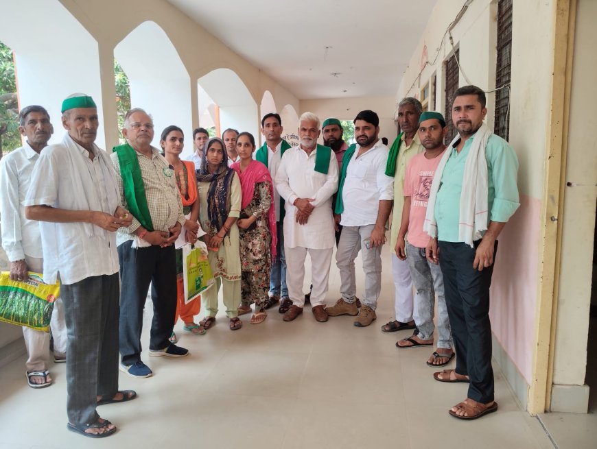भाकियू अराजनैतिक ने स्याना एसडीएम कार्यालय पर धरना प्रदर्शन किया