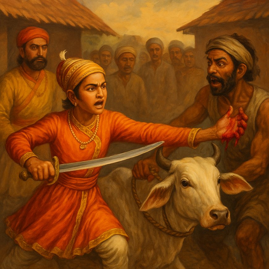छत्रपति शिवाजी महाराज की गौरक्षा की प्रेरणादायक घटना