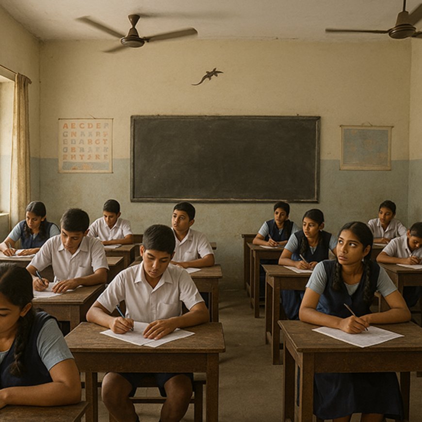 'एग्‍जाम हाल में छिपकली थी, जिससे पेपर बिगड़ा':JEE Advanced एस्पिरेंट ने की शिकायत; कहा- Mains का स्‍कोर माना जाए