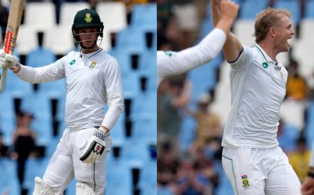 साउथ अफ्रीका ने जिम्बाब्वे को 328 रनों से रौंदा, मुंबई इंडियंस के खिलाड़ी ने शतक ठोकने के बाद झटक लिए 5 विकेट