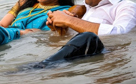 शादीशुदा गर्लफ्रेंड ने प्रेमी को बुलाया, रस्सी से दोनों ने हाथ बांधे, फिर साथ में गंगा में लगाई छलांग
