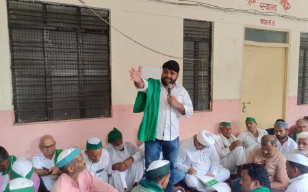 स्याना तहसील में भाकियू अराजनैतिक की पंचायत: बिजली, खनन और भ्रष्टाचार पर जताया रोष