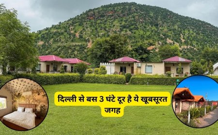 Hidden Gem Near Delhi: दिल्ली से बस 3 घंटे दूर है ऐसी जगह, जहां 2 हजार रुपये में मिलेगी शाही फील