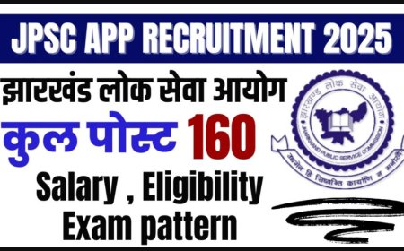 JPSC APO भर्ती 2025: 134 पदों के लिए ऑनलाइन आवेदन शुरू, जानें पूरी जानकारी