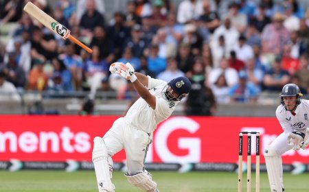 बैट के साथ फेंका विकेट! ऋषभ पंत ने तो एजबेस्टन में गजब ही कर दिया- VIDEO