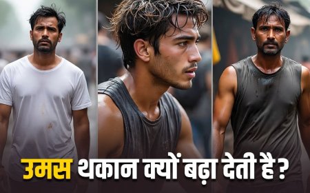 बारिश के बाद इतनी उमस क्यों होती है, पसीना शरीर को कैसे निचोड़ देता है?