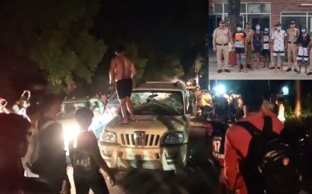 कांवड़ियों ने जिला प्रशासन लिखी स्कॉर्पियो को किया चकनाचूर, हाईवे पर मचाया तांडव… बाल-बाल बचे लेखपाल