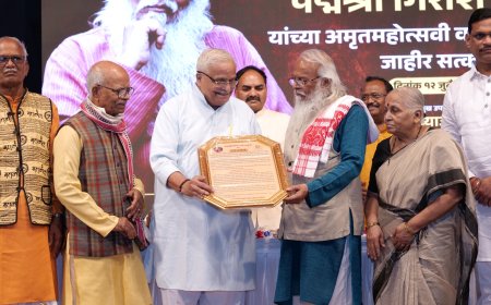 गिरीश जी में समाज में ईश्वर को देखने दृष्टि विकसित हुई – भय्याजी जोशी