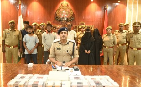 कुशीनगर में लव जिहाद व धर्मांतरण करवाने वाले गिरोह का खुलासा, आठ गिरफ्तार