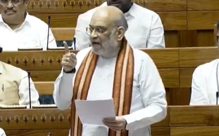 पाकिस्तानी वोटर कार्ड-चॉकलेट से हुई पहलगाम के आतंकियों की पहचान:लोकसभा में शाह बोले- हमले के दिन प्लानिंग की, 3 महीने ट्रैक किया, फिर घेरकर मारा