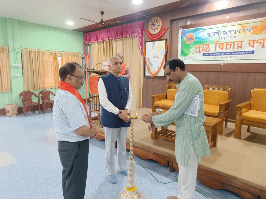 स्वदेशी उत्पादों के प्रति गर्व और आत्मनिर्भरता की भावना जगाएंगे एसजेएम कार्यकर्ता