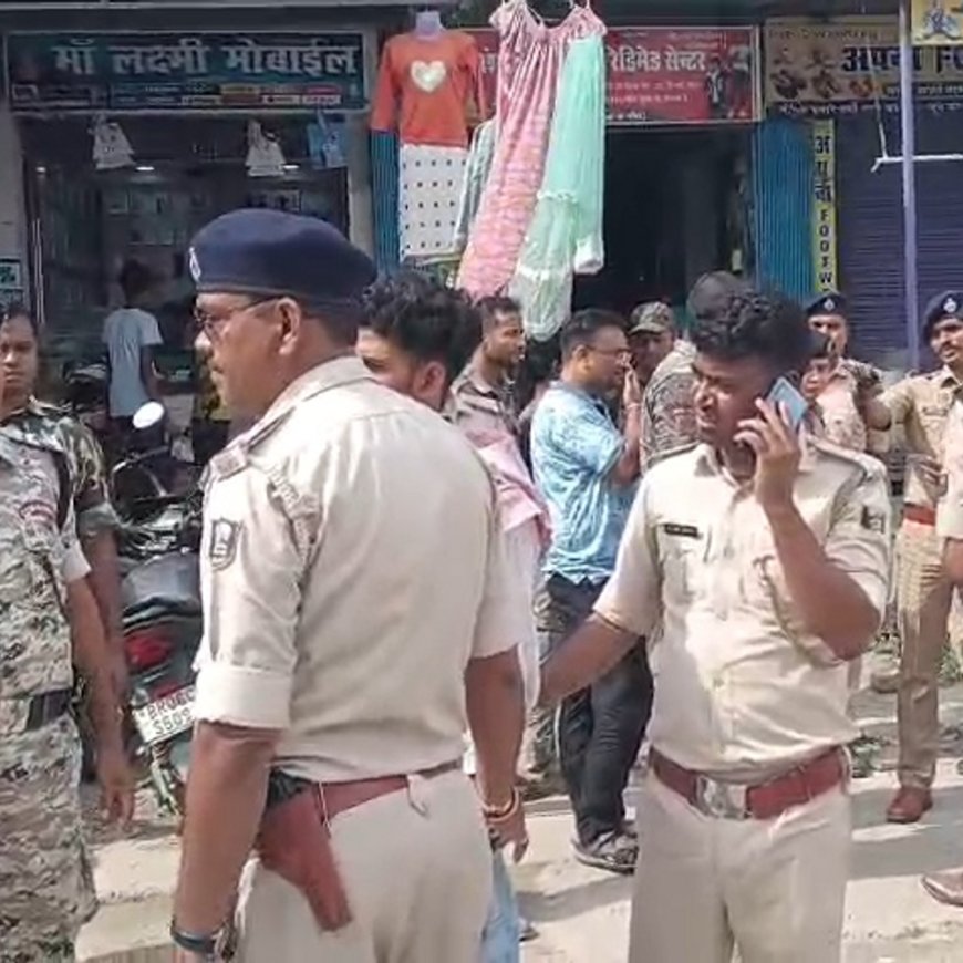 लूटपाट करने पहुंचे अपराधी, बैंक में पहले से थी पुलिस:अधिकारियों के देखकर भागे कार सवार 8 बदमाश, 5 किमी बाद धराए 2 शातिर