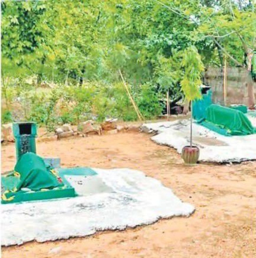महारानी कॉलेज में परिसर में अचानक उग आईं मजारें