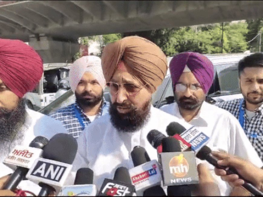 पंजाब सीएम और केजरीवाल के खिलाफ शिकायत:कांग्रेस नेता बाजवा ने वीडियो से छेड़छाड़ के आरोप लगाए, पुलिस को सौंपी पेन ड्राइव