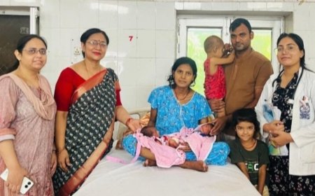 ट्रेन में महिला को शुरु हुई प्रसव पीड़ा, हॉस्पिटल लेकर पहुंचे… फिर डॉक्टरों ने बचाई तीन जानें