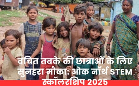 OakNorth STEM Scholarship 2025 | छात्राओं के लिए ₹30,000 की स्कॉलरशिप