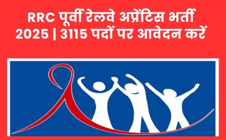 RRC पूर्वी रेलवे अप्रेंटिस भर्ती 2025 | 3115 पदों पर आवेदन करें