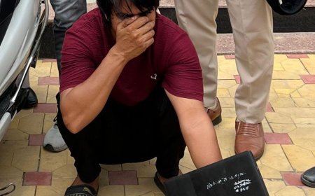 कैथल में घर से कैश-गहने चुराने वाला गिरफ्तार:दिल्ली गया था परिवार, लौटने पर टूटे मिले ताले; लैपटॉप और स्कूटी जब्त