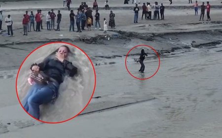 वायरल होने को गंगनहर में लेटकर बनाई रील, खतरे में डाली जान… पुलिस ने महिला का काट दिया चालान; Video