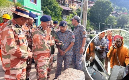 हर्षिल में तेजी से चल रहा राहत और बचाव कार्य, सेना-ITBP और NDRF को लोगों का सलाम