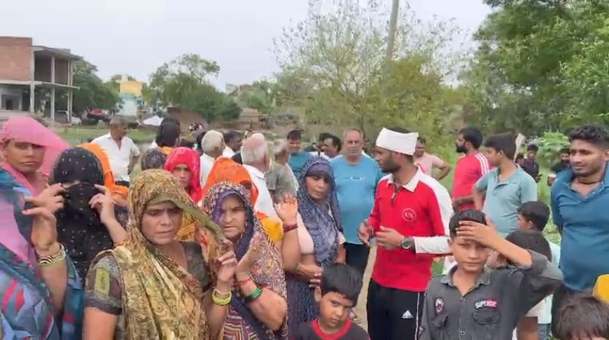 गांव में तालाब की दुर्दशा, किसानों की फसलें खतरे में, मुख्यमंत्री से हस्तक्षेप की अपील
