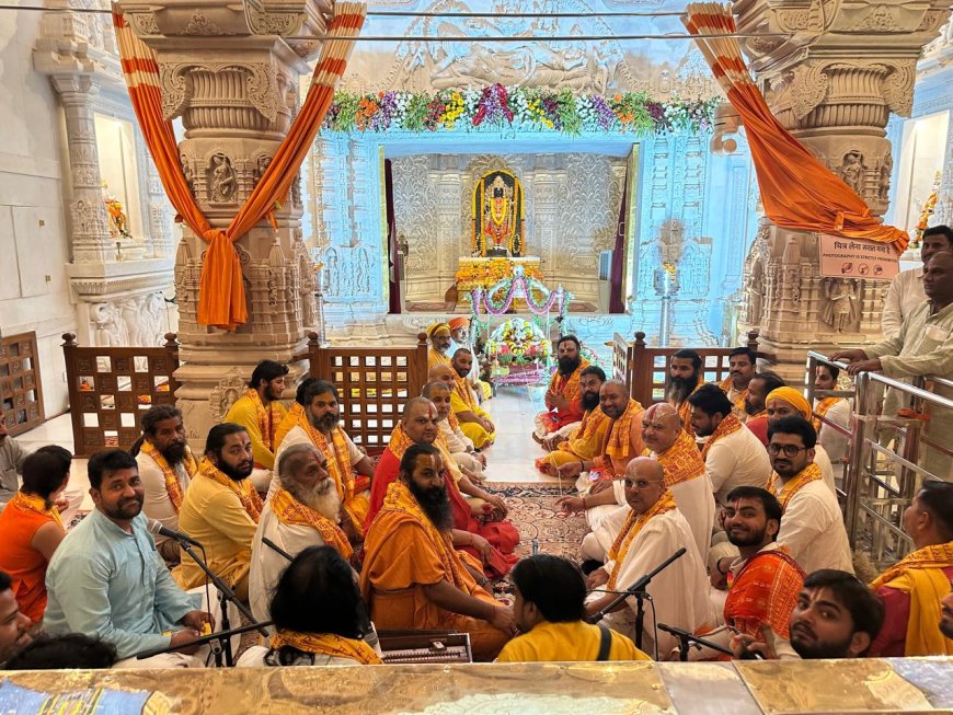 प्रभु रामलला के समक्ष सावन की संगीत रसधार