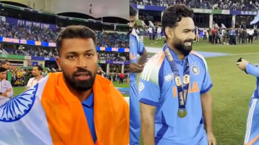 159 दिनों बाद ऋषभ पंत ने शेयर किया खास वीडियो, स्वतंत्रता दिवस पर दिखाई टीम इंडिया की अनदेखी झलक- VIDEO