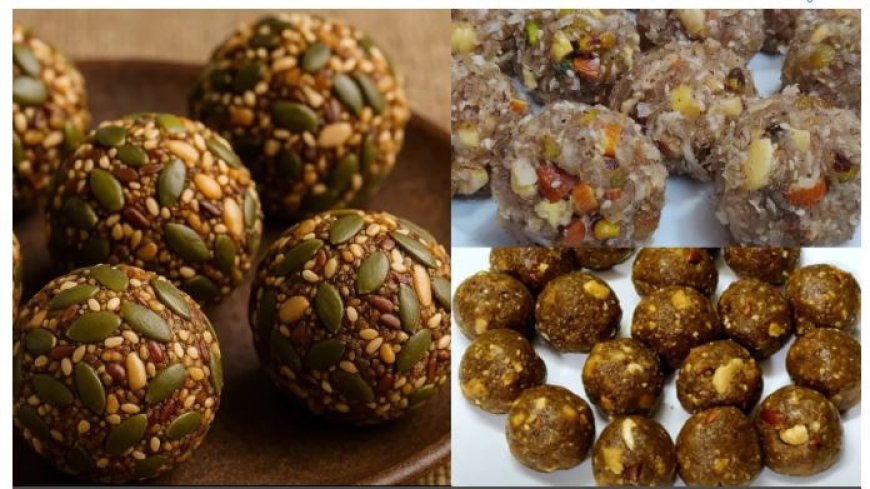 Laddu Recipe Without Sugar | खजूर और ड्राई फ्रूट्स के हेल्दी लड्डू