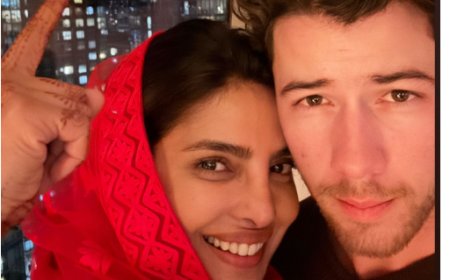 प्रियंका चोपड़ा ने पति निक जोनस संग मनाया करवा चौथ, बेटी मालती ने बनाई स्पेशल ड्राइंग