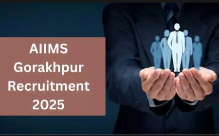 AIIMS Gorakhpur Recruitment 2025: एम्स गोरखपुर में प्रोफेसर और अन्य 88 पदों पर भर्ती, आवेदन करें 26 अक्तूबर तक