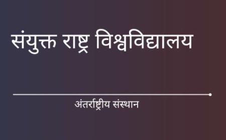 संयुक्त राष्ट्र विश्वविद्यालय (UNU) जूनियर फेलो इंटर्नशिप प्रोग्राम 2026 – टोक्यो में सीखने और करियर का सुनहरा मौका