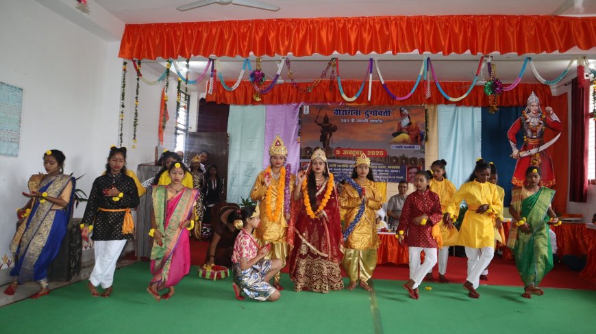 वीरांगना रानी दुर्गावती की 501वीं जयंती पर दीनदयाल शोध संस्थान द्वारा विविध आयोजन