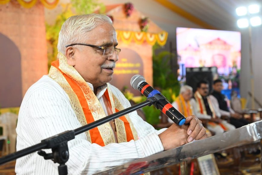 सज्जन लोग शक्तिशाली बनें और शक्तिशाली लोग सज्जन बनें – भय्याजी जोशी