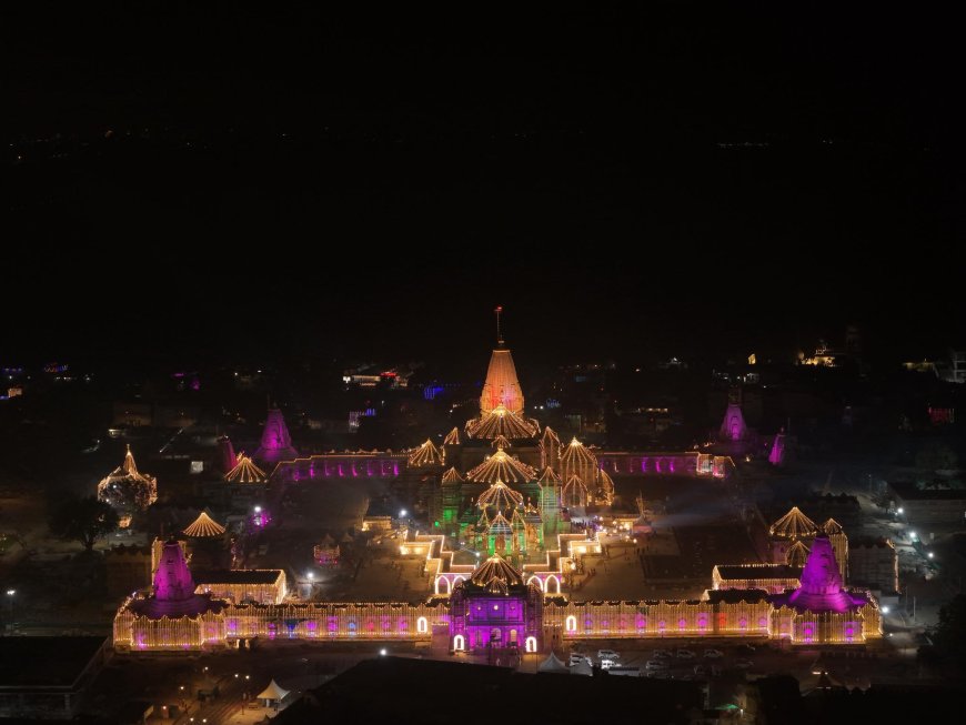 मुख्य मंदिर निर्माण संबंधी सभी कार्य पूर्ण