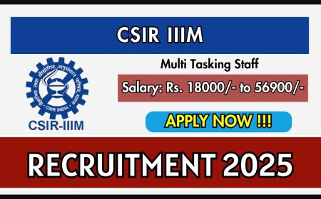 CSIR-IIIM भर्ती 2025 – मल्टी टास्किंग स्टाफ के 19 पदों पर आवेदन शुरू | Apply Online @ iiim.res.in