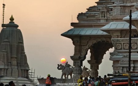 अयोध्या धाम – ध्वजारोहण समारोह की तैयारियां