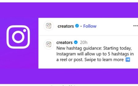 Instagram Hashtag Update 2025: अब Reels और पोस्ट में सिर्फ 5 हैशटैग, जानिए पूरा फायदा